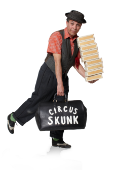 David Skunk PR (med kuffert)